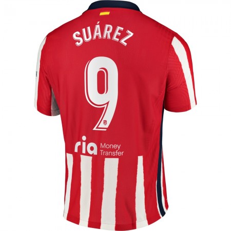 Billiga Fotbollströjor Atlético Madrid Luis Suarez 9 Hemma tröja 2020/21 Kortärmad